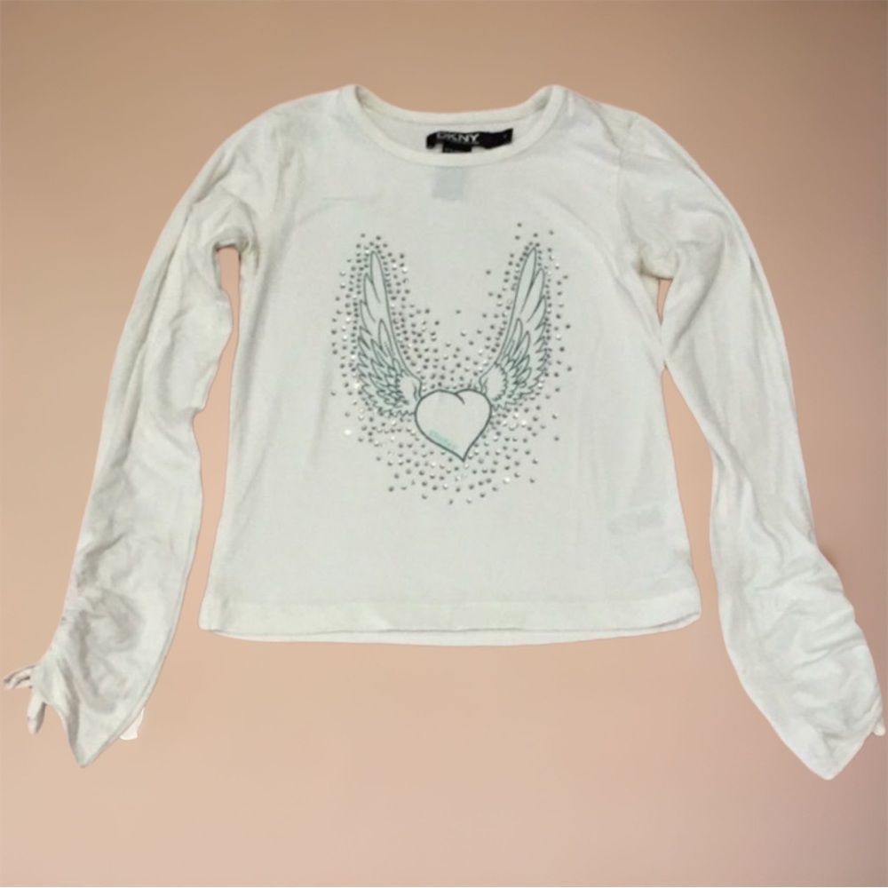 DKNY long sleeve top size 6